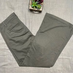 Gray boot cut jean pants Perfect Khakis